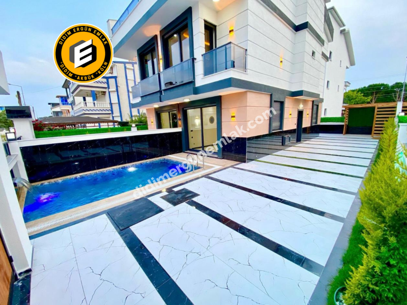 Didim çamlık mahallesin de 4+1 ayrı mutfak ultra lüks villa (ek : 835 )