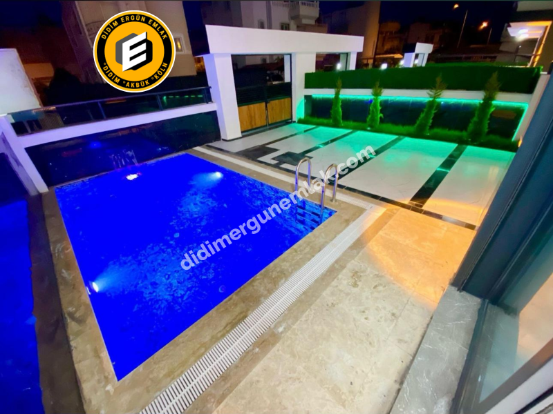 Didim çamlık mahallesin de 4+1 ayrı mutfak ultra lüks villa (ek : 835 )
