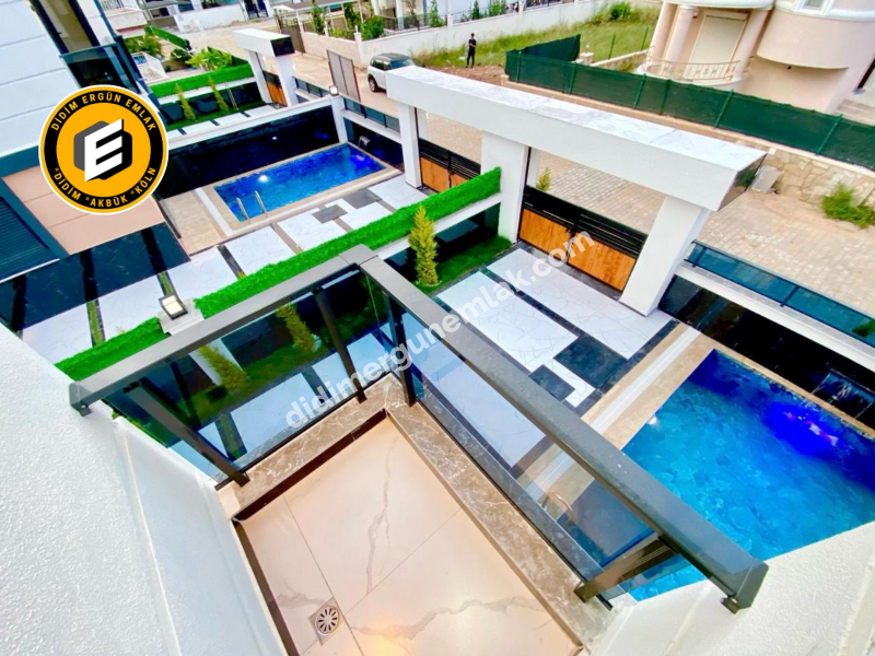 Didim çamlık mahallesin de 4+1 ayrı mutfak ultra lüks villa (ek : 835 )