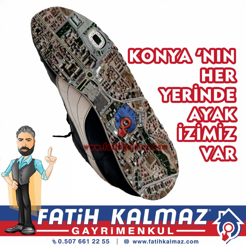 Konya / Selçuklu / Satılık Tarla Yazır Mah. Hisseli 690 M2