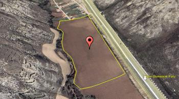 GÜVENAY - ÇORUM YENİ OSMANCIK YOLU ÜZERİNDE SATILIK 38 DÖNÜM TARLA