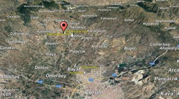 GÜVENAY - ÇORUM YENİ OSMANCIK YOLU ÜZERİNDE SATILIK 38 DÖNÜM TARLA