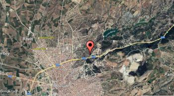 Güvenay - Çorum İlice (ılıca) Bağları Hitü Alt Tarafı 1 Dönüm Arsa