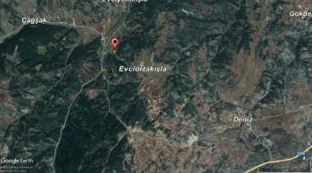 GÜVENAY - ÇORUM EVCİORTAKIŞLA KÖYÜNDE 1,890 M² TARLA