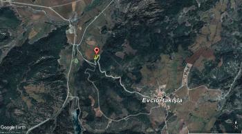 GÜVENAY - ÇORUM EVCİORTAKIŞLA KÖYÜNDE 1,890 M² TARLA