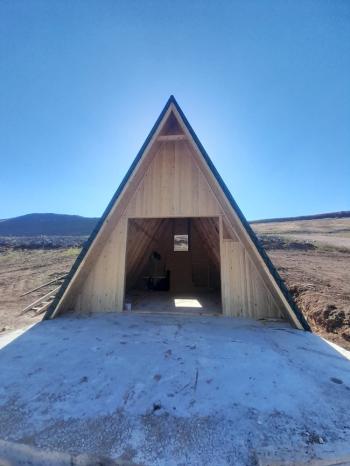 GÜVENAY - ÇORUM SARMAŞA KÖYÜ KARŞISINDA 500 M² SATILIK  BAHÇE