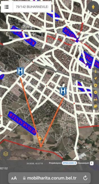 GÜVENAY - ÇORUM İBRAHİMÇAYIRI ARKASI SATILIK 1850 M² BAĞ