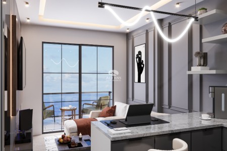 ALYANS'TAN DENİZE 70 MT MESAFEDE FULL SOSYAL ALANLI GENİŞ 1+1