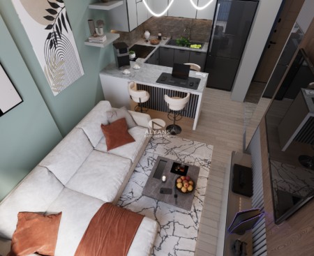 ALYANS'TAN DENİZE 70 MT MESAFEDE FULL SOSYAL ALANLI GENİŞ 1+1
