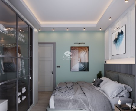 ALYANS'TAN DENİZE 70 MT MESAFEDE FULL SOSYAL ALANLI GENİŞ 1+1