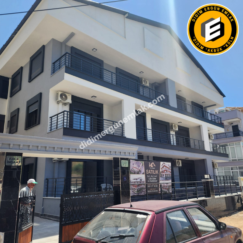 Didim Altınkum Mahallesin de Denize Yakın Ara Kat 3+1 Açık Mutfak Satılık Daire (1095 )