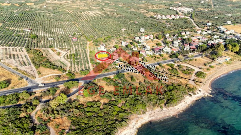 Didimde Kenarında Arsa Satılık Deniz 