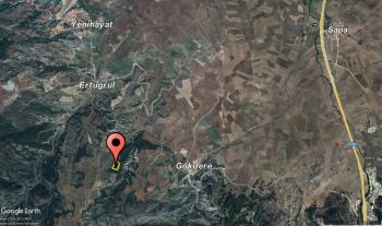 GÜVENAY - ÇORUM ERTUĞRUL KÖYÜ GÖKDERE KÖYÜ ARASI 9,192 M² TARLA