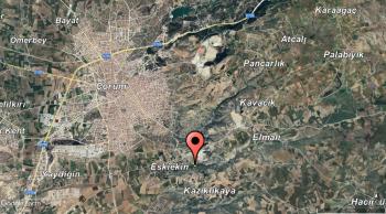 GÜVENAY - ÇORUM ESKİEKİN'DE 4 ADET BİRBİRİNE YAKIN 5.344 M² SATILIK TAPULU BAHÇE