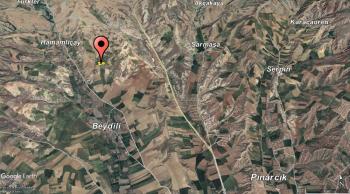 Güvenay - Çorum Hamamlıçay Köyü Satılık 10 Dönüm Tarla