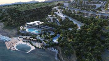 KKTC Girne Esentepe'nin En Lüks Projesinde Site İçerisinde Denize Sıfır Satılık 1+1 Fırsat Penthouse