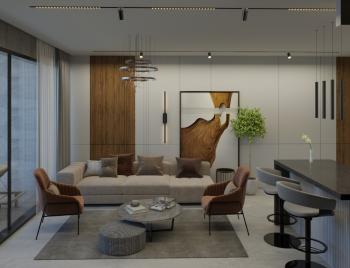 KKTC Girne Esentepe'nin En Lüks Projesinde Site İçerisinde Denize Sıfır Satılık 1+1 Fırsat Penthouse