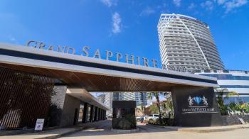 KKTC İskele'nin En İyi Projesi Grand Sapphire'de C Blokta Deniz Manzaralı Satılık 1+0 Fırsat Daire