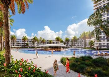 KKTC İskele'nin En İyi Projesi Grand Sapphire Blu'da Ödeme Planlı Satılık Fırsat 1+0 Daire