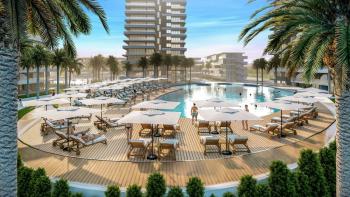 KKTC İskele'nin En İyi Projesi Grand Sapphire Blu'da Ödeme Planlı Satılık Fırsat 1+0 Daire