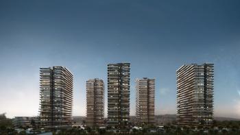 KKTC İskele'nin En İyi Projesi Grand Sapphire Blu'da Ödeme Planlı Satılık Fırsat 1+0 Daire