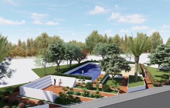 KKTC İskele Long Beach'te Merit Royal Garden'a 750 Metre Site İçerisinde Satılık 3+1 Lüks Penthouse Daireler