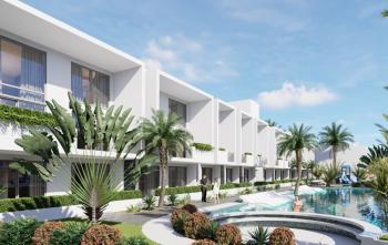 KKTC İskele Long Beach'te Merit Royal Garden'a 750 Metre Site İçerisinde Satılık 3+1 Lüks Penthouse Daireler