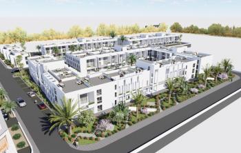 KKTC İskele Long Beach'te Merit Royal Garden'a 750 Metre Site İçerisinde Satılık 3+1 Lüks Penthouse Daireler
