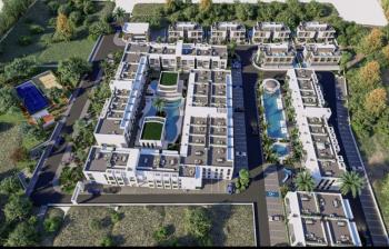 KKTC İskele Long Beach'te Merit Royal Garden'a 750 Metre Site İçerisinde Satılık 3+1 Lüks Penthouse Daireler