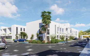 KKTC İskele Long Beach'te Merit Royal Garden'a 750 Metre Site İçerisinde Satılık 3+1 Lüks Penthouse Daireler