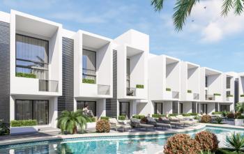 KKTC İskele Long Beach'te Merit Royal Garden'a 750 Metre Site İçerisinde Satılık 3+1 Lüks Penthouse Daireler