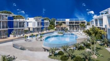 KKTC Girne Esentepe'de Denize Yakın Site İçerisinde Ödeme Planlı Satılık 1+1 Penthouse Daireler