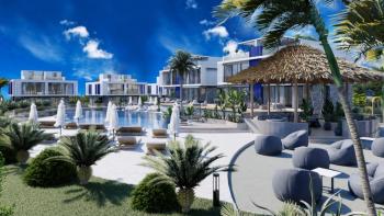 KKTC Girne Esentepe'de Denize Yakın Site İçerisinde Ödeme Planlı Satılık 1+1 Penthouse Daireler