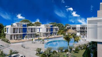 KKTC Girne Esentepe'de Denize Yakın Site İçerisinde Ödeme Planlı Satılık 1+1 Penthouse Daireler