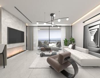 KKTC Girne Esentepe'de Denize Yakın Site İçerisinde Ödeme Planlı Satılık 1+1 Penthouse Daireler