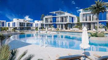 KKTC Girne Esentepe'de Denize Yakın Site İçerisinde Ödeme Planlı Satılık 1+1 Penthouse Daireler