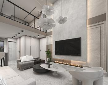 KKTC Girne Esentepe'de Denize Yakın Site İçerisinde Ödeme Planlı Satılık 1+1 Loft Daireler