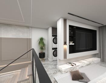 KKTC Girne Esentepe'de Denize Yakın Site İçerisinde Ödeme Planlı Satılık 1+1 Loft Daireler