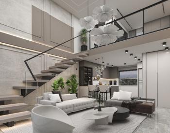 KKTC Girne Esentepe'de Denize Yakın Site İçerisinde Ödeme Planlı Satılık 1+1 Loft Daireler