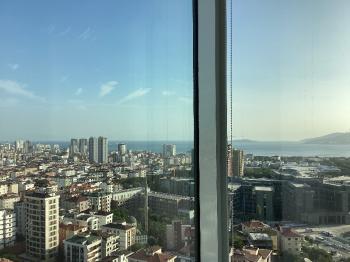 CEVİZLİ DAP YAPI ADAMKULE’DE ADALAR MANZARALI KİRALIK EŞYALI 1+0