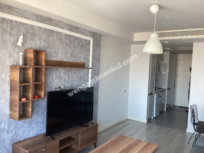 CEVİZLİ DAP YAPI ADAMKULE’DE ADALAR MANZARALI KİRALIK EŞYALI 1+0
