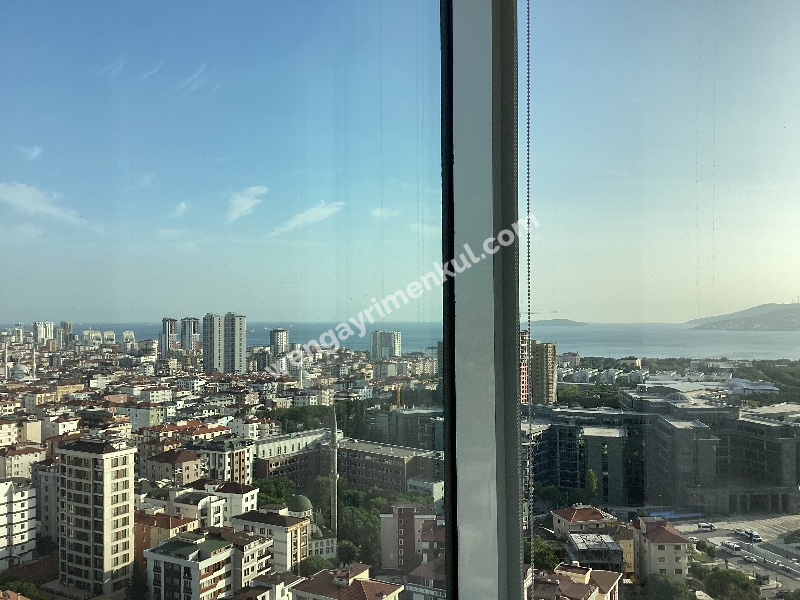 CEVİZLİ DAP YAPI ADAMKULE’DE ADALAR MANZARALI KİRALIK EŞYALI 1+0