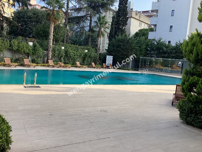 CEVİZLİ DAP YAPI ADAMKULE’DE ADALAR MANZARALI KİRALIK EŞYALI 1+0