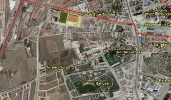 GÜVENAY - ÇORUM HIDIRLIK YURDU ARKASI SATILIK 290 M² HİSSE