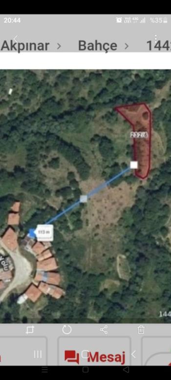 ÇORUM / İSKİLİP / AKPINAR KÖYÜ ACİLL SATILIK 1 DÖNÜM BAHÇE