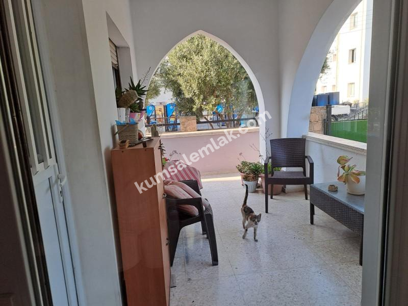 LEFKOŞA KKAYMAKLI BÖLGESİNDE SATILIK 2+1 ZEMİN DAİRE