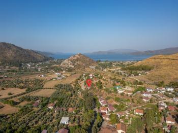 Marmaris Hisarönü 132 m2 Arsa Üzerine Kurulu 2+1 Müstakil Ev