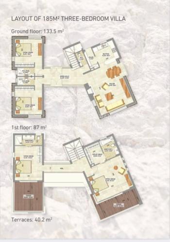  Kıbrıs Girne Esentepe De Denize Sıfır Full Deniz Manzaralı Muhteşem 3+1 Villalar