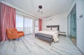 KKTC Girne Zeytinlik'te Site İçerisinde Full ve Lüks Eşyalı Kiralık 3+1 İkiz Villa