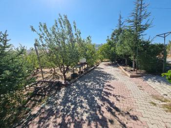 ACİL SATILIK ÇORUM HAMAMLIÇAY KÖY 850 M² EVİ OLAN SATILIK BAHÇE